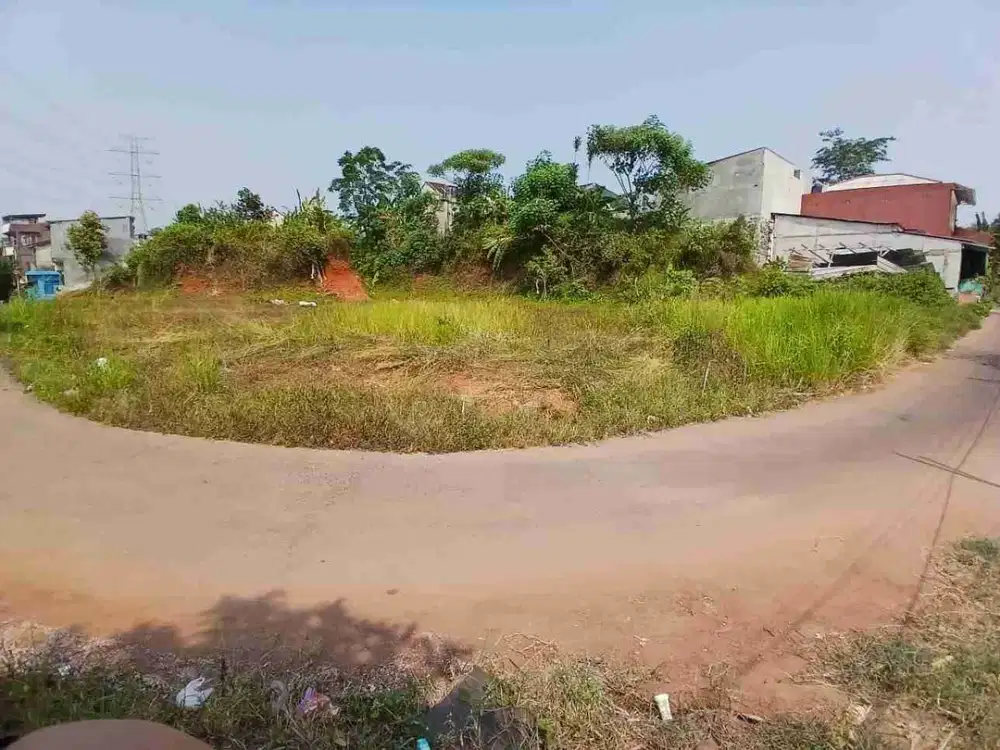 Dijual Cepat Tanah Hook Harga NJOP  di Pasir Putih Sawangan