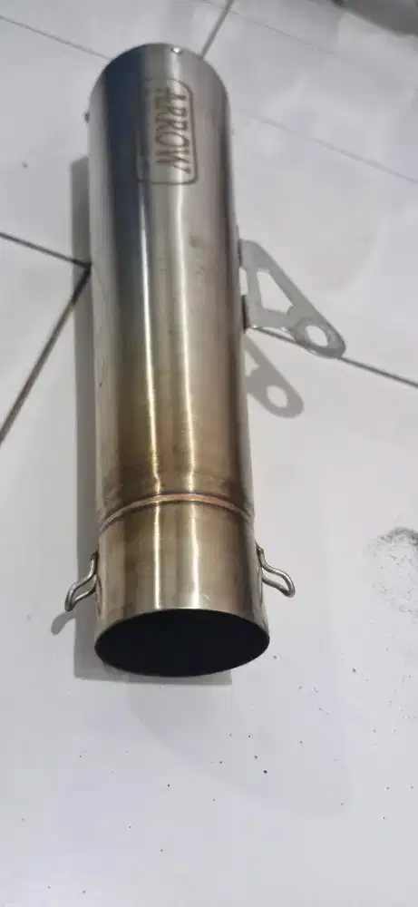 Knalpot Super Copy Arrow inlet 50 mm