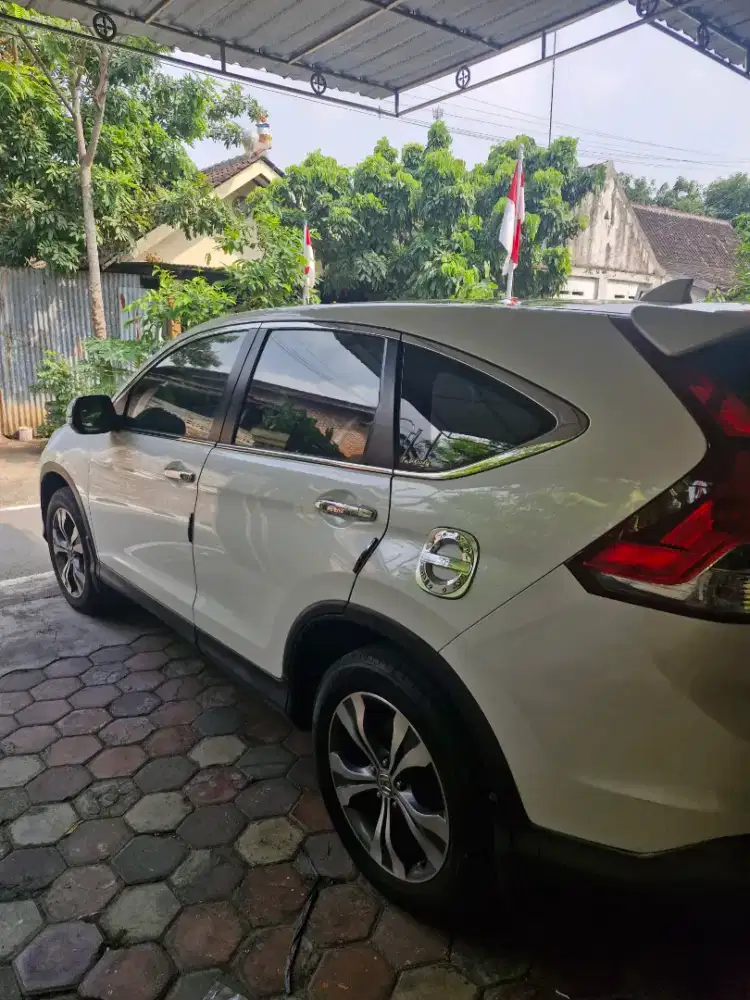 CRV 2013 putih siap pakai luar kota