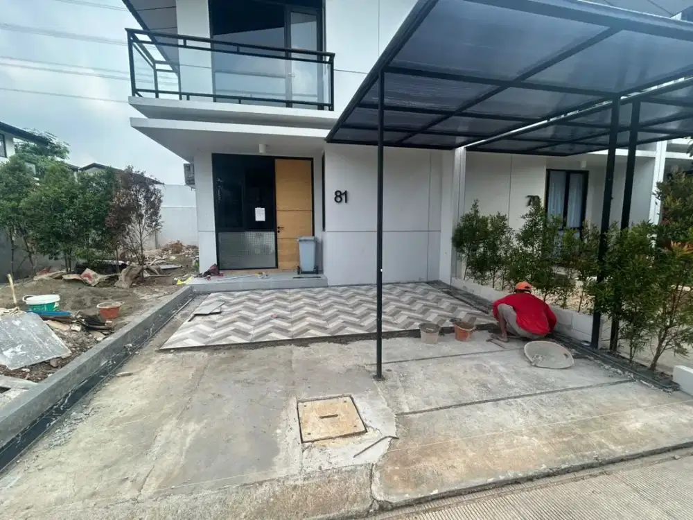 Disewa Rumah Modern Uptown Lippo Cikarang – 3 KT, 2 Lantai | 45 Juta/Tahun