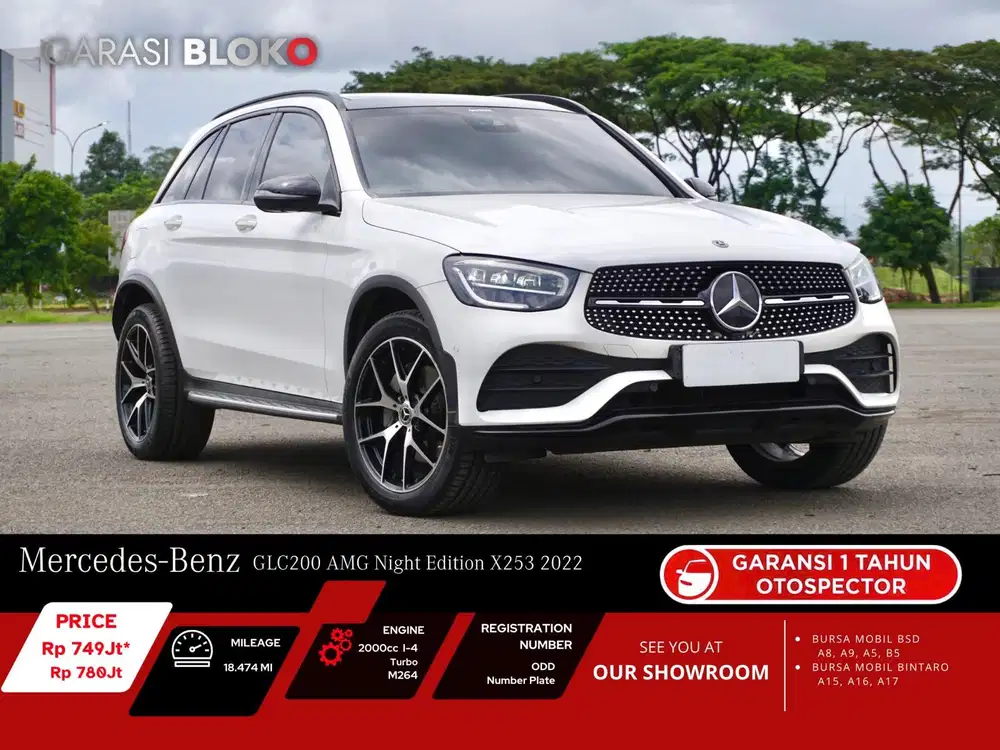 WarrON - Mercedes Benz GLC200 AMG Facelift Night Edition X253 2022