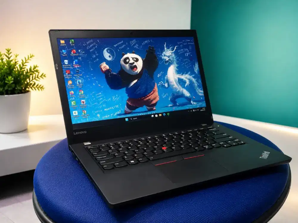 Laptop Lenovo thinkpad t470 core i5 gen 6 ram 8 gb ssd 256