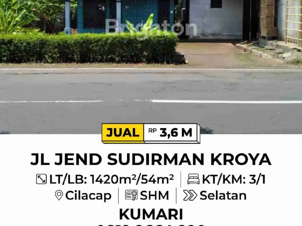 Rumah di Jual di Kroya
