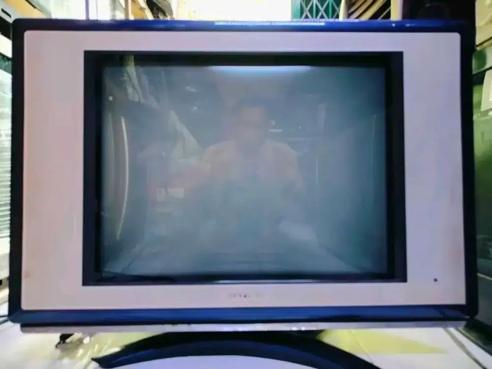 TV TABUNG SLIM POLYTRON 21 INCH