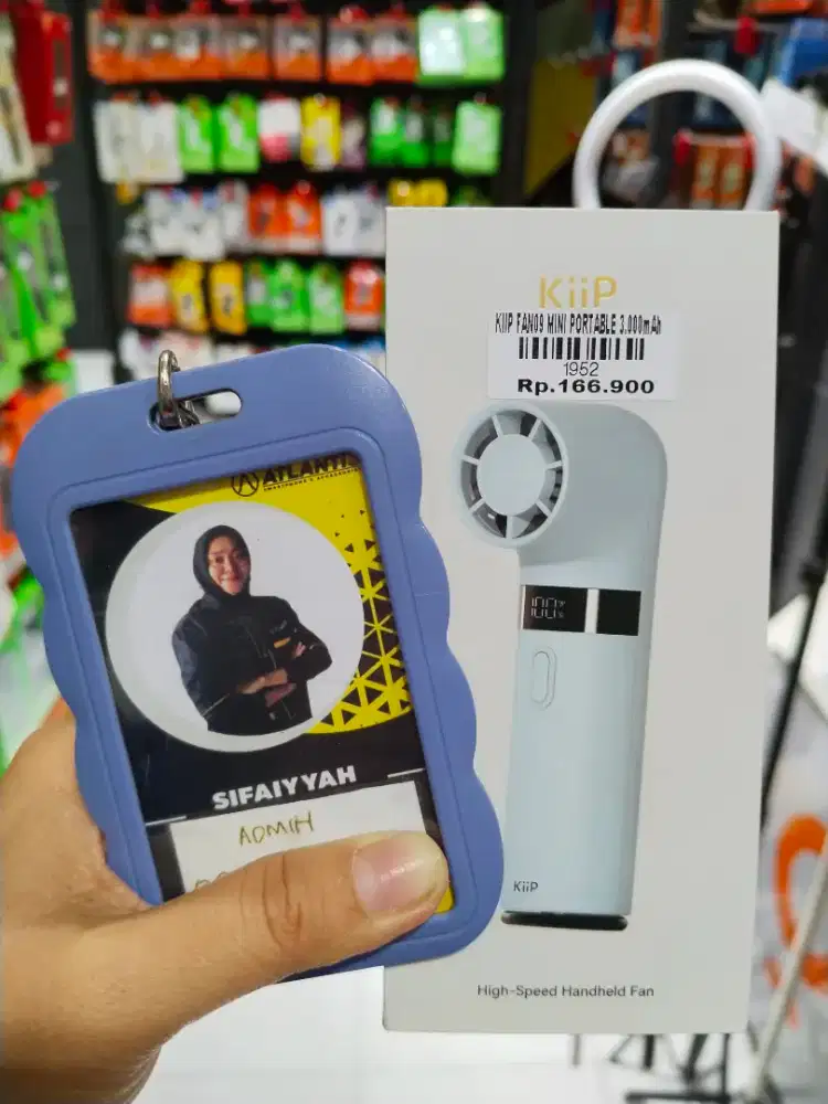 KIIP FAN09 MINI PORTABLE 3.000MAH | ATLANTIS DAHSYAT