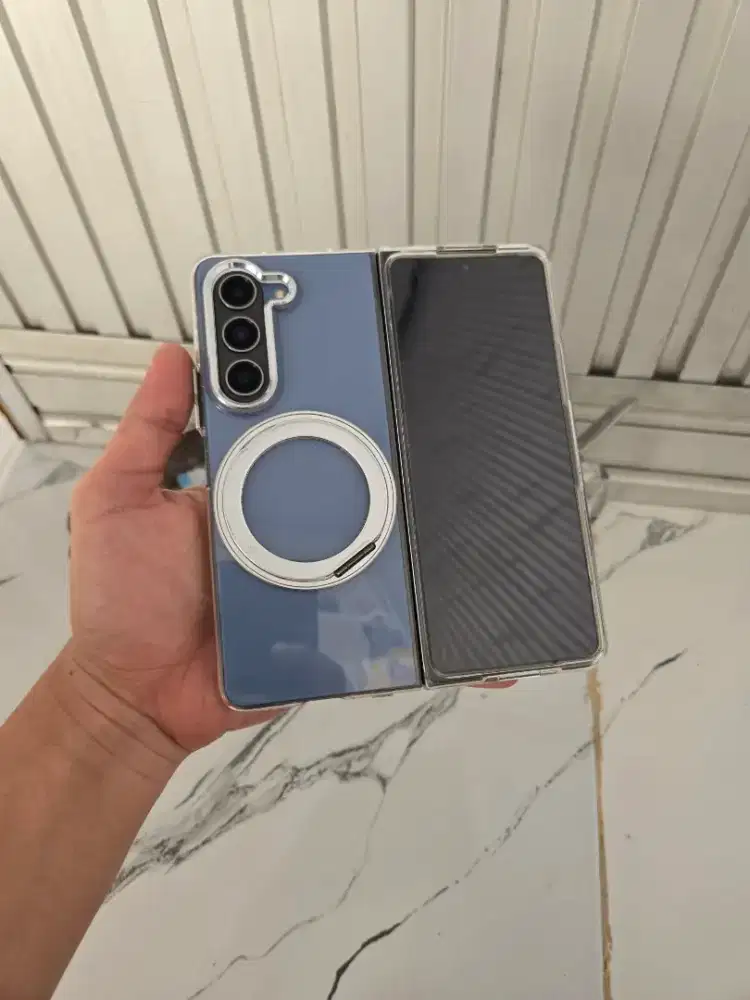 SAMSUNG Z FOLD 5 512 GB BLUE RESMI SEIN (-minus layar dalam aja)