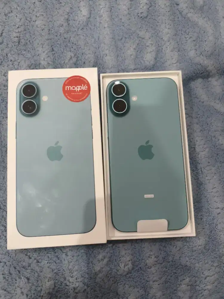 Jual ip 16 plus 256gb buka dus dan aktifasi doang