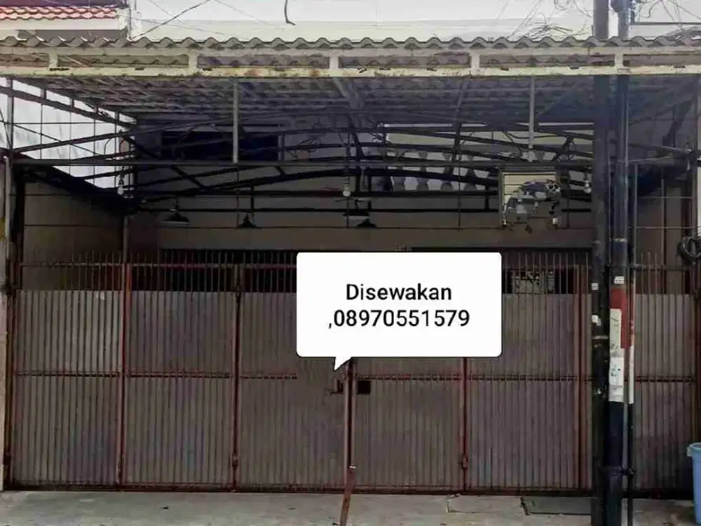 Disewakan ruko tingkat lebar 6 di kelapa gading permai jakut