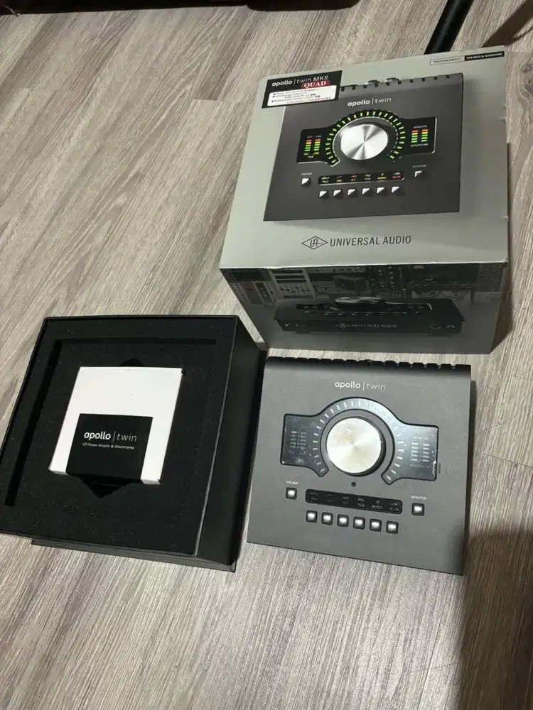 Universal Apollo Twin Quad Core MKII Audio Interface for Mac and Windo
