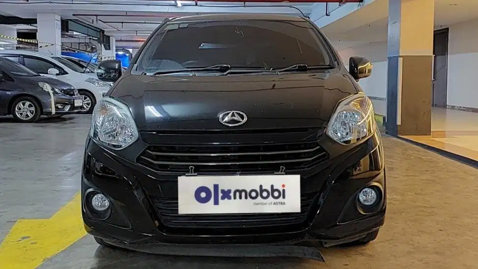 TDP 5, JT Daihatsu Ayla 1.0 X Bensin-AT Hitam 2018