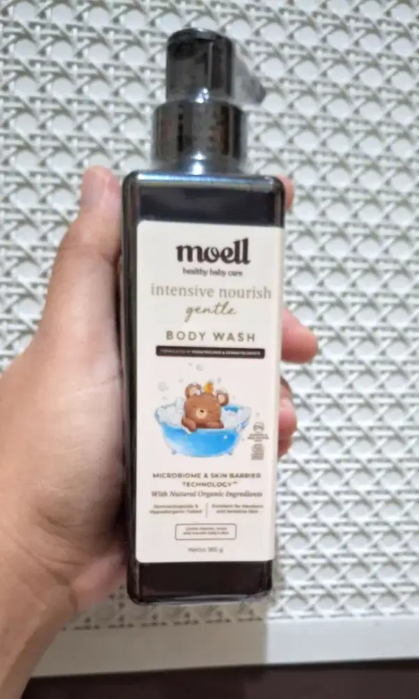Moell Body Wash 185gr No Nego