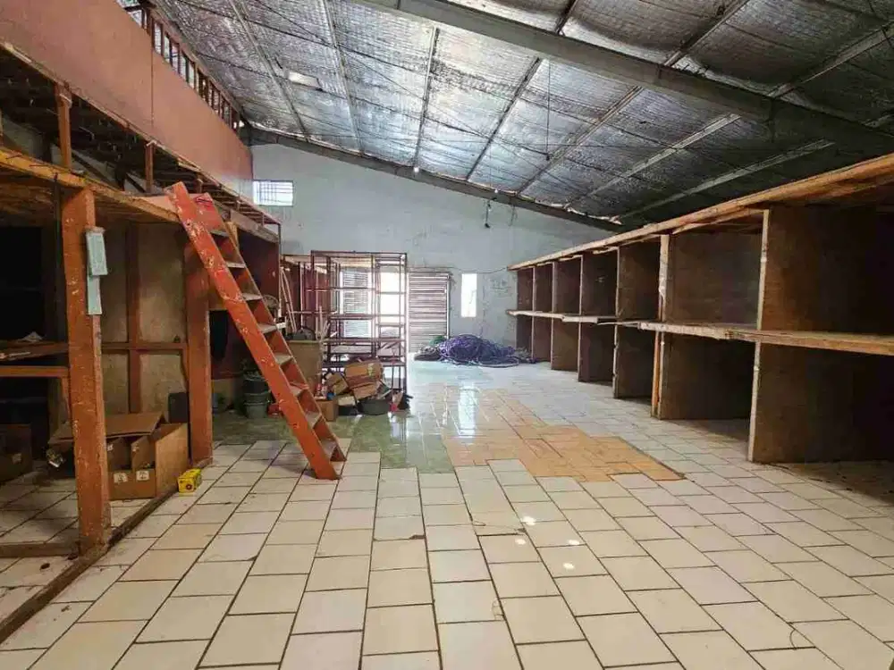 rumah dijual 2 lantai cocok untuk kantor gudang kopo permai bandung