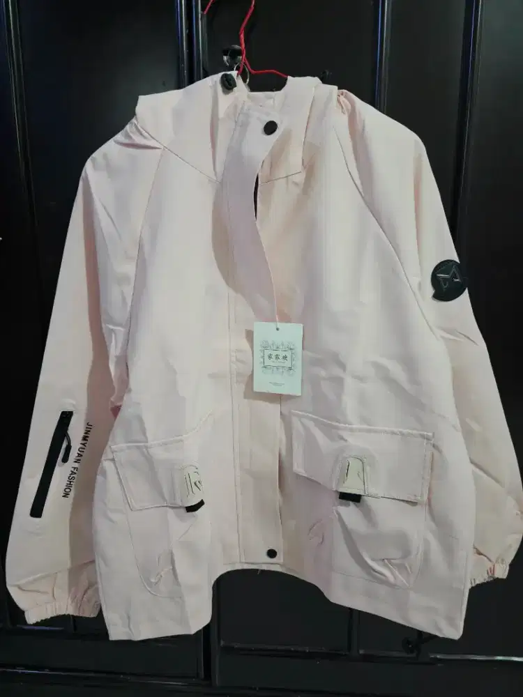 Jaket Bomber Pink