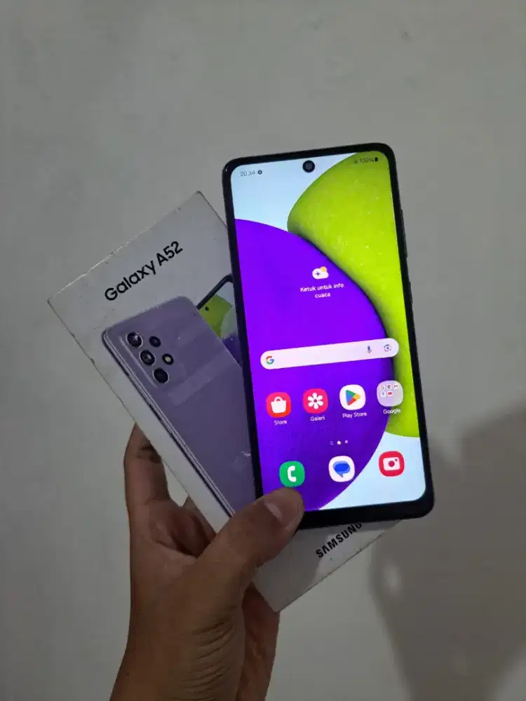 Samsung A52 Fulset Ram 8/128
