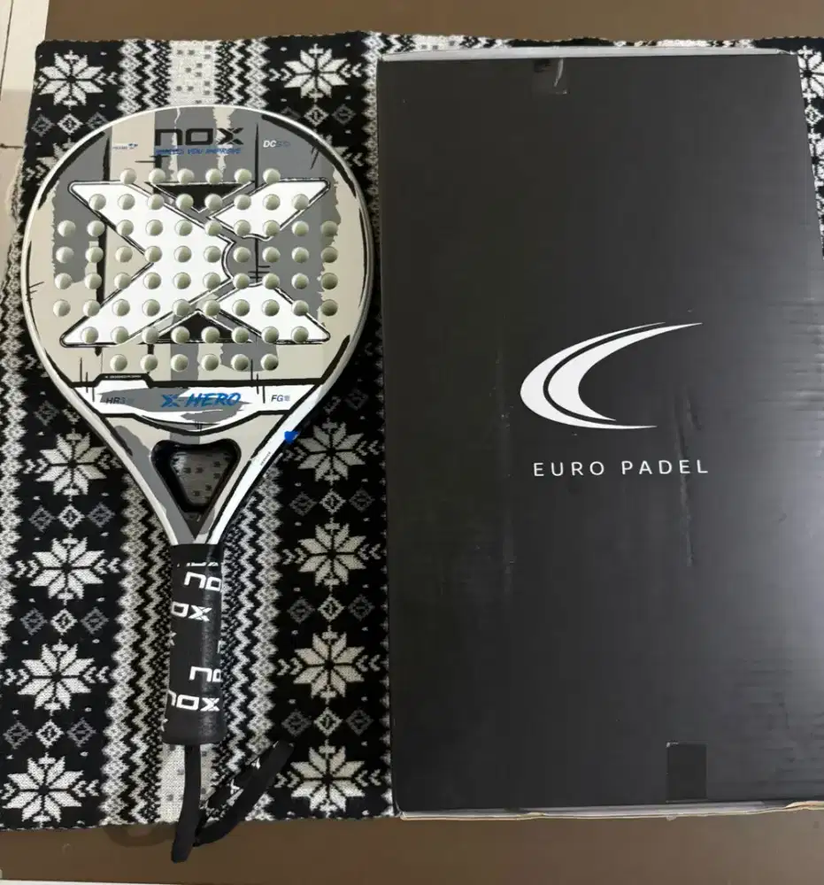 Dijual raket Padel Nox X-Hero Like new ori
