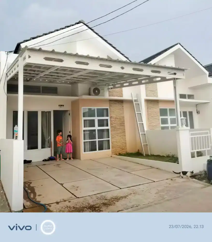 Pasang kanopi baja ringan