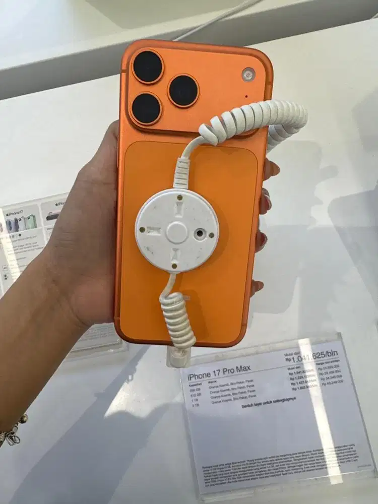 IPHONE 17PROMAX 256gb GARANSI IBOX BISA CICILAN BANJIR PROMO