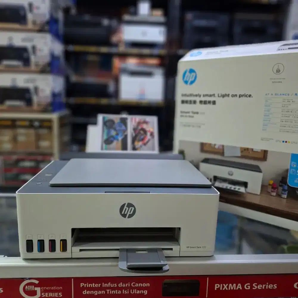 Printer hp smart tank 520 print scan copy bergaransj