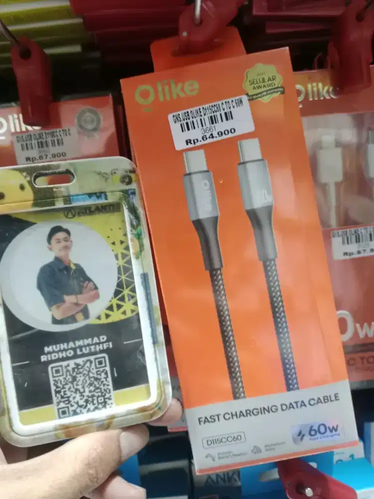 USB OLIKE D115CC60 C TO C 60W | ATLANTIS DAHSYAT