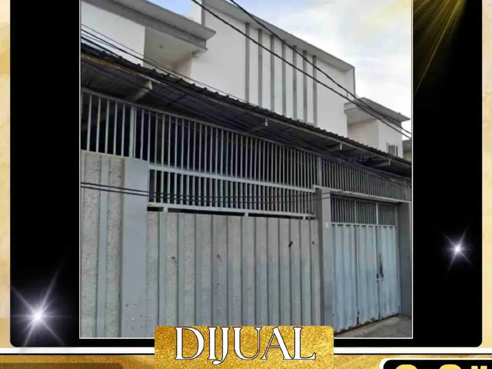 DIJUAL EX GUDANG & PRODUKSI LUAS TANAH 203 M² CENGKARENG JAKARTA BARAT