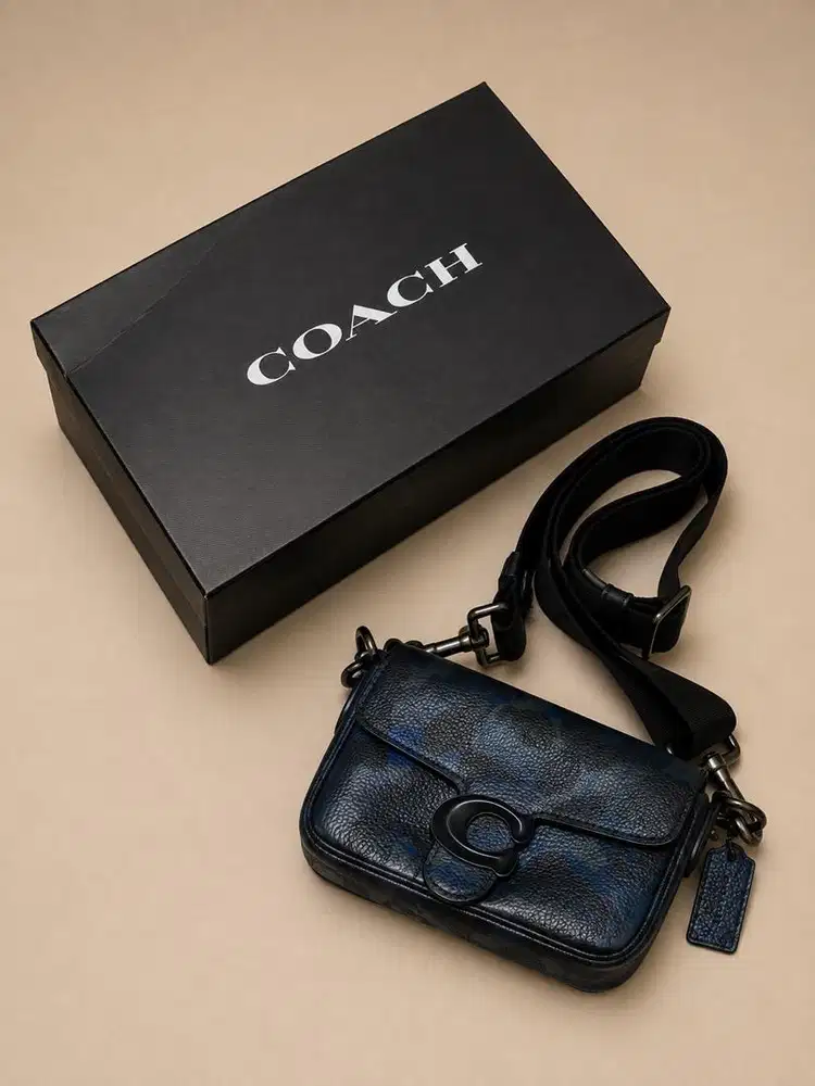 COACH Soft Tabby Crossbody 18 With Camo Print
