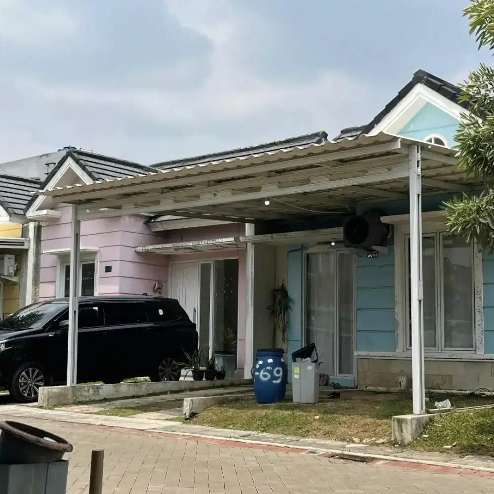 Kanopi baja ringan dan garasi