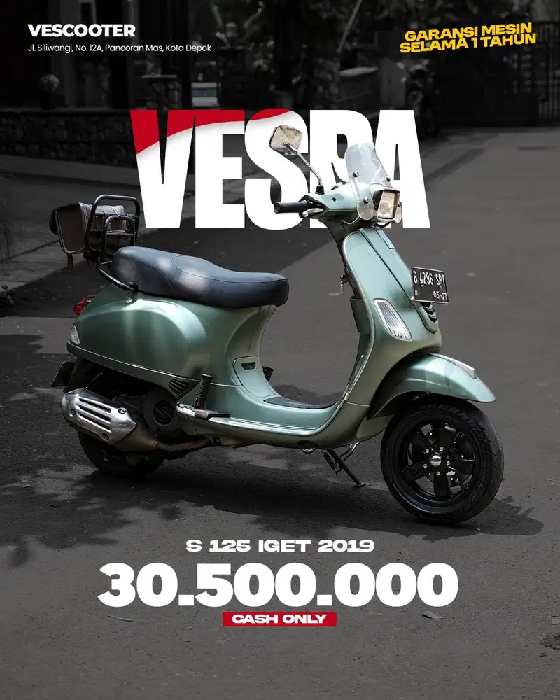 VESPA S 125 IGET 2019