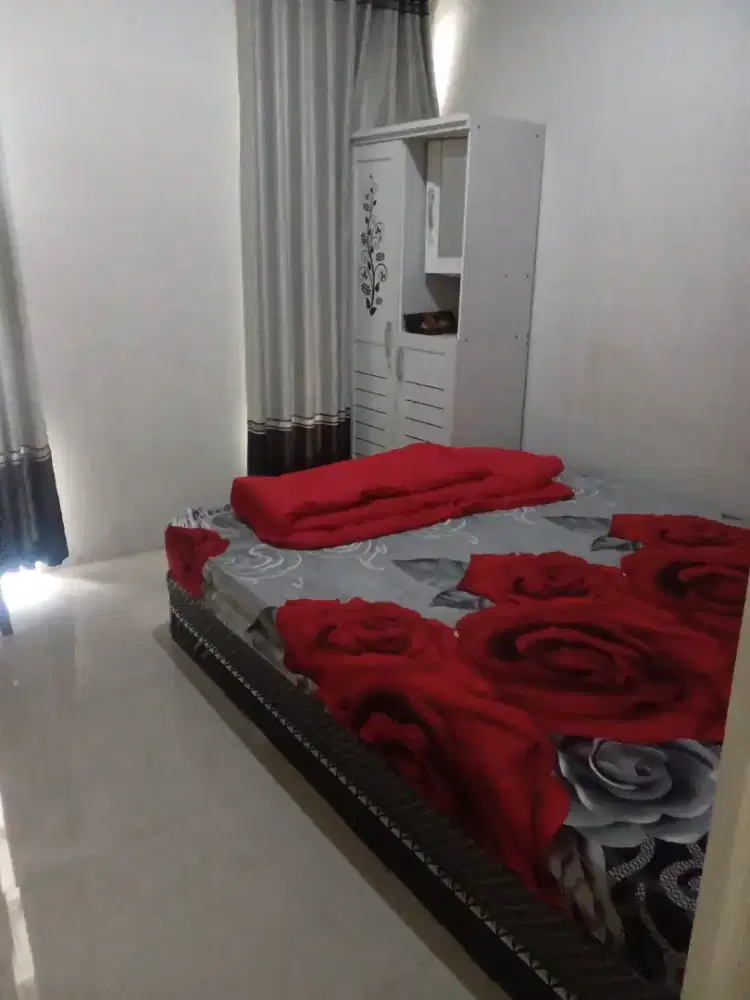 Sewa rumah dan isi bulanan di green orchid ready 1 sept suhat malang