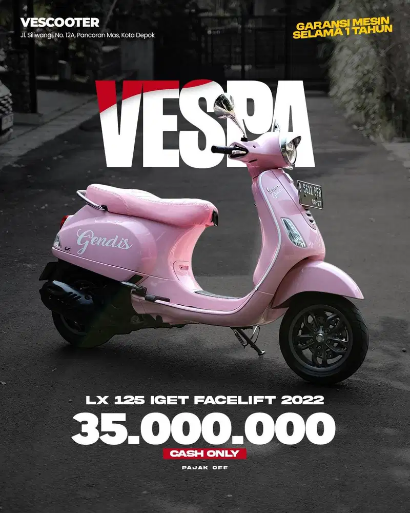 VESPA LX 125 IGET FACELIFT 2022