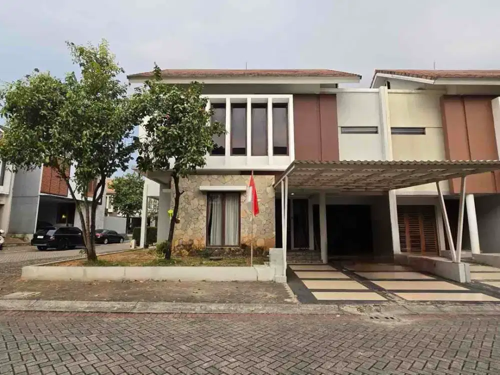 Disewakan Cepat Rumah Modern Fully Furnished Siap Huni Terawat di Discovery Bintaro