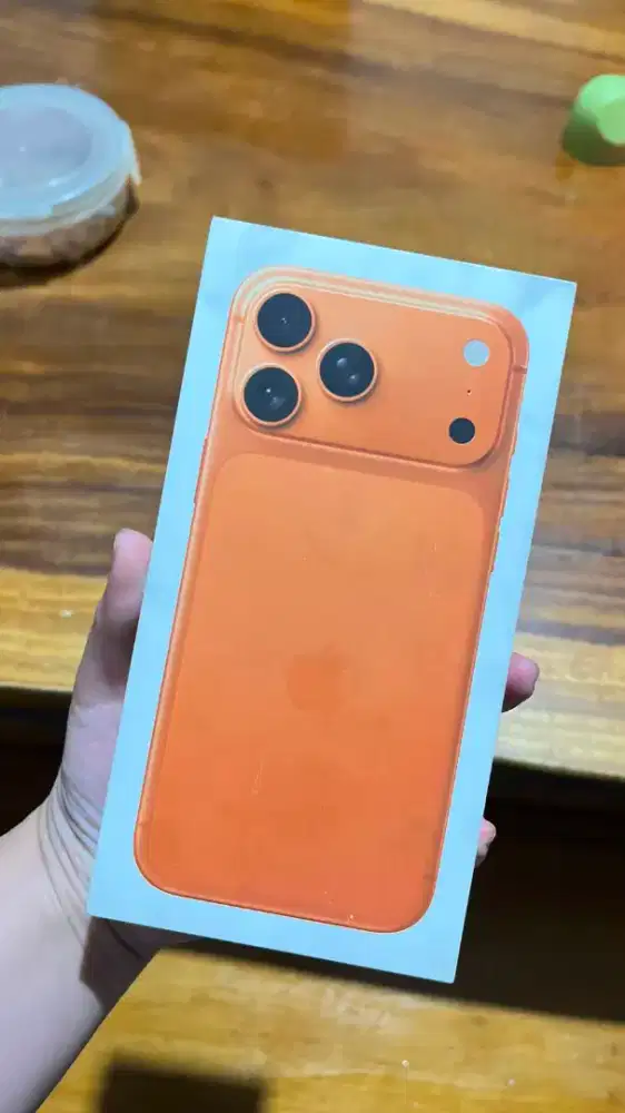iPhone 17 promax 256 new segel iBox cosmic orange