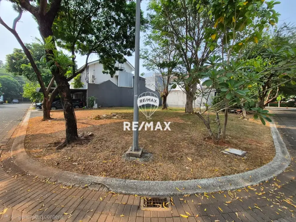 #0176 DIJUAL KAVLING HOEK DI FORESTA BSD CITY