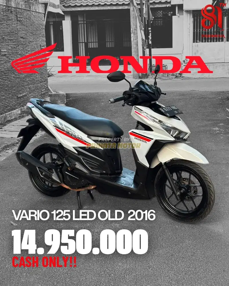 HONDA VARIO 125 LED OLD 2016 !!!