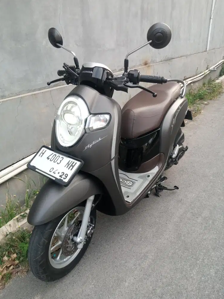 Honda Scoopy 2019 coklat
