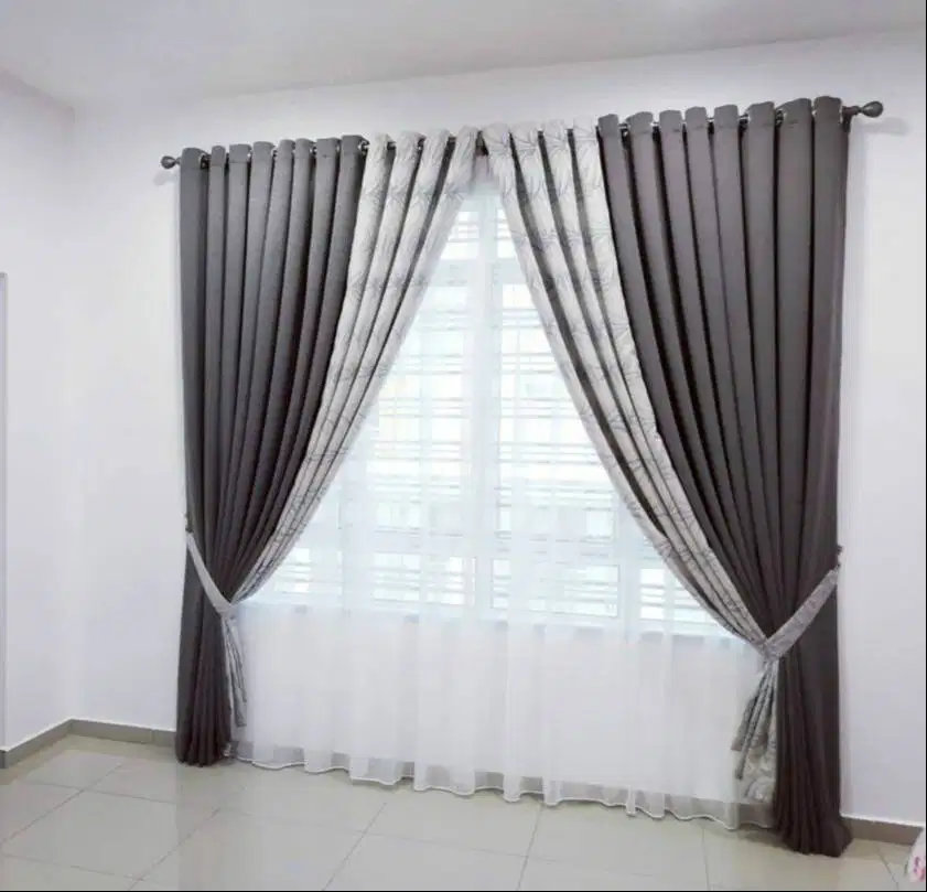 Menerima Pemasangan Gorden Wallpaper Dinding 3D Gordyn Hordeng Korden