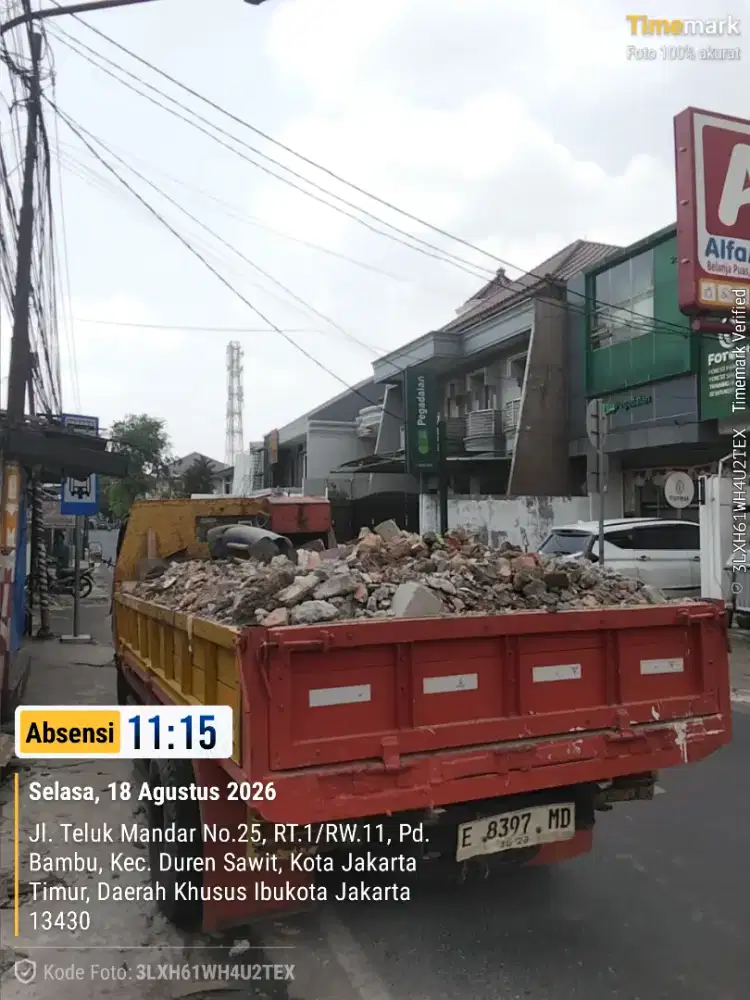 Jasa angkut puing