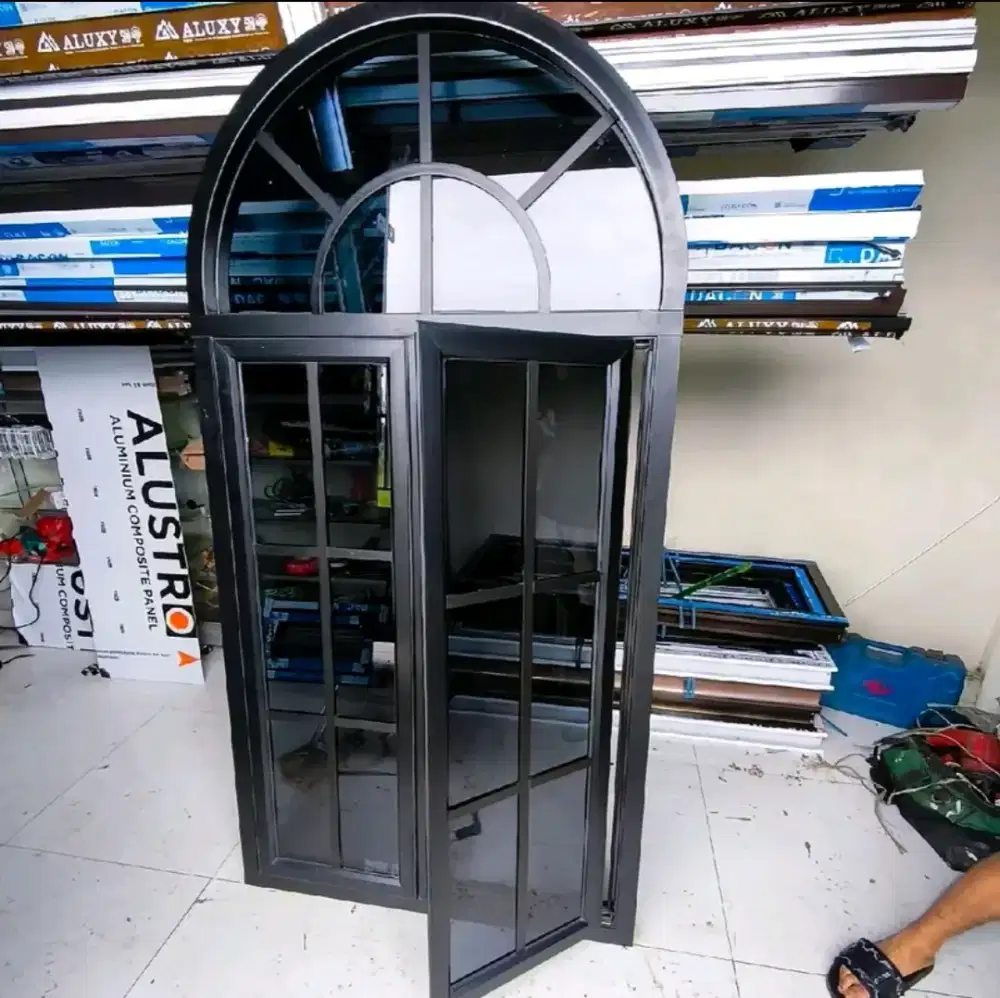Jasa pasang kusen aluminium dan kaca