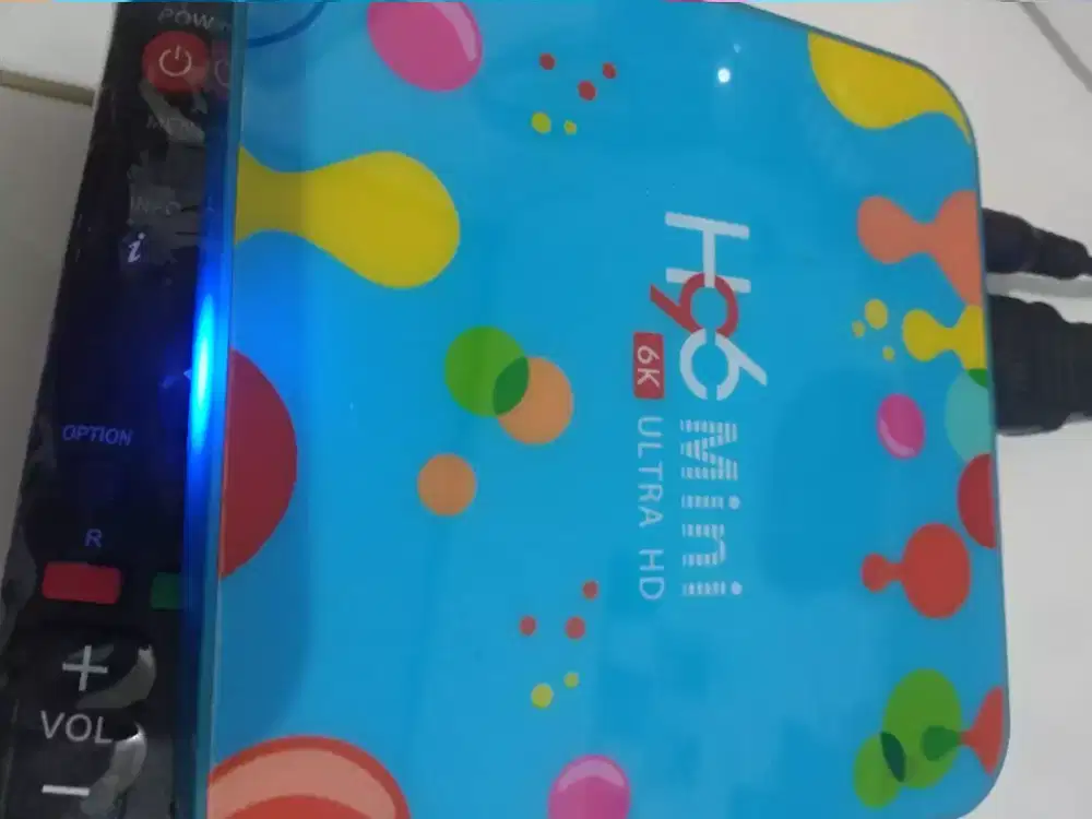 Android box H96 mini second kelengkapan liat deskripsi