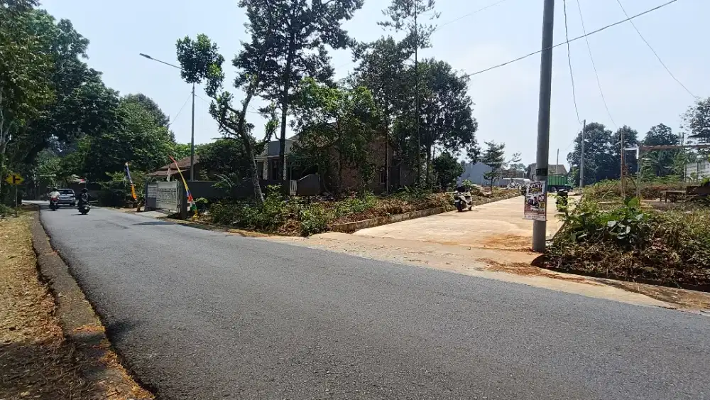 KAVLING STRATEGIS PINGGIR JALAN RAYA SHM READY SIAP BANGUN