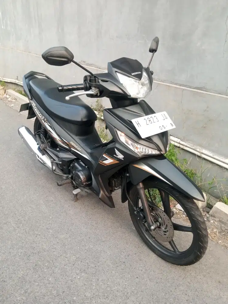 Honda Supra X 125 2023 Hitam