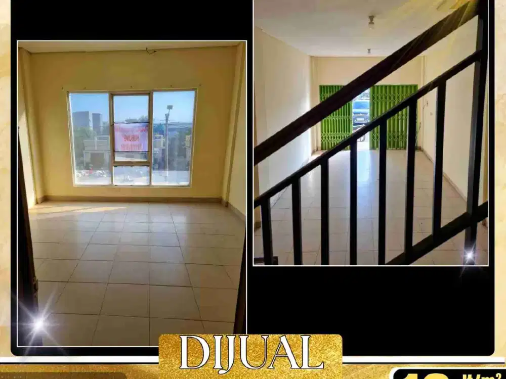 DIJUAL RUMAH 2 LANTAI ( HITUNG TANAH ) LUAS TANAH 400 M² DI PURI RAYA KEMBANGAN JAKARTA BARAT