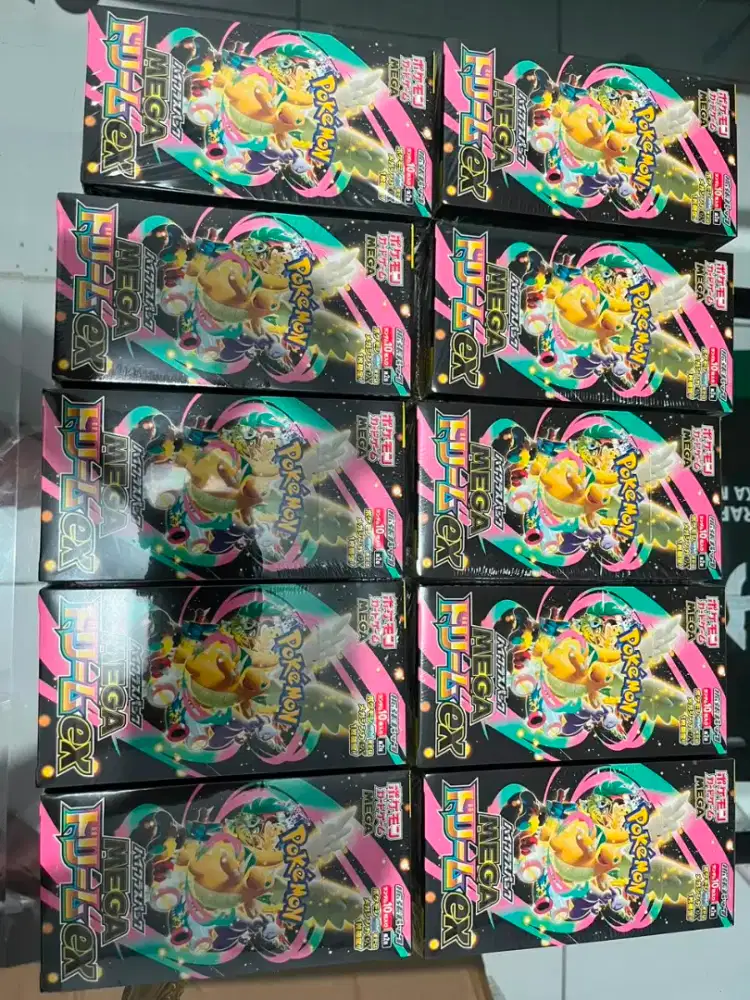 MEGA Dream Ex M2a Sealed Kartu Pokémon TCG Original Japan Version