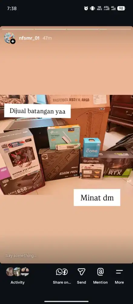 Jual PC Partingan