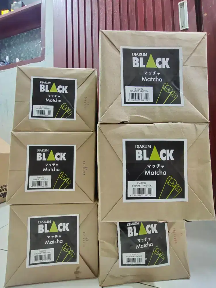Rokok Djarum.Black Matcha