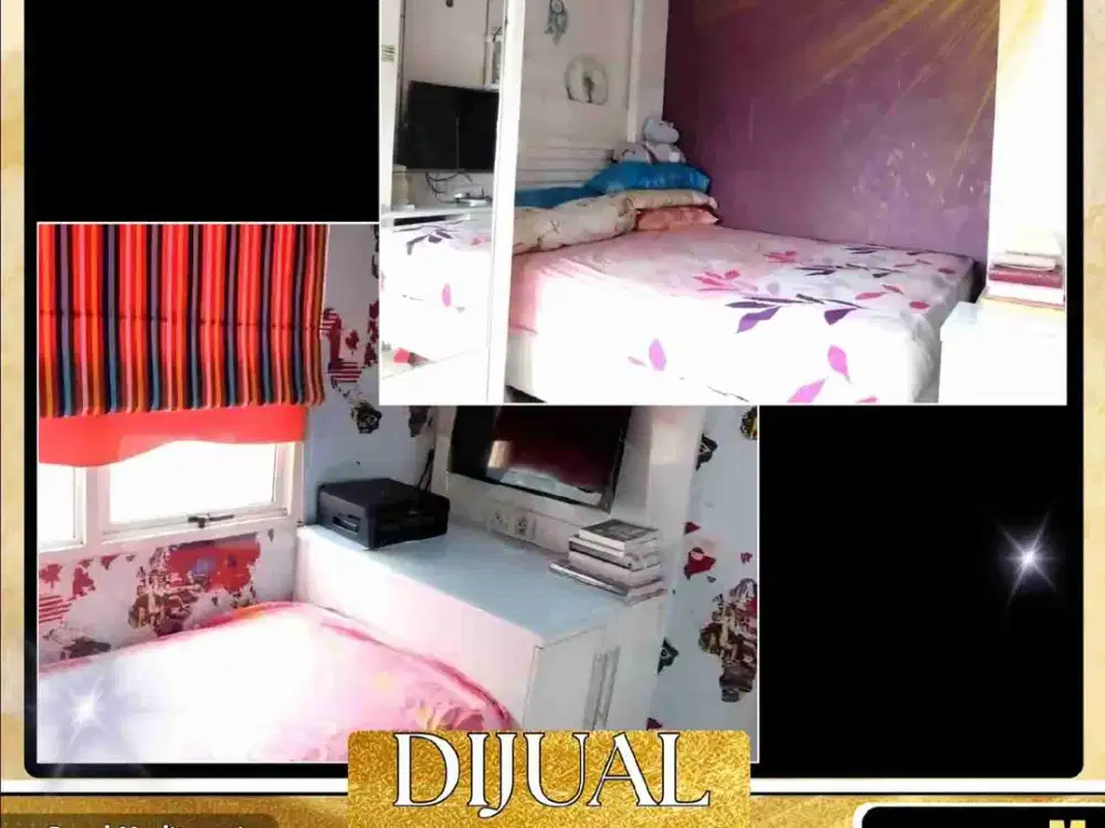 DIJUAL APARTEMEN  2 BR di ROYAL MEDITERANIA GARDEN  LUAS TANAH 42 M² TANJUNG DUREN JAKARTA BARAT