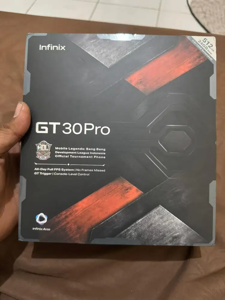 Infinix GT30Pro spesial gift box 12/512gb