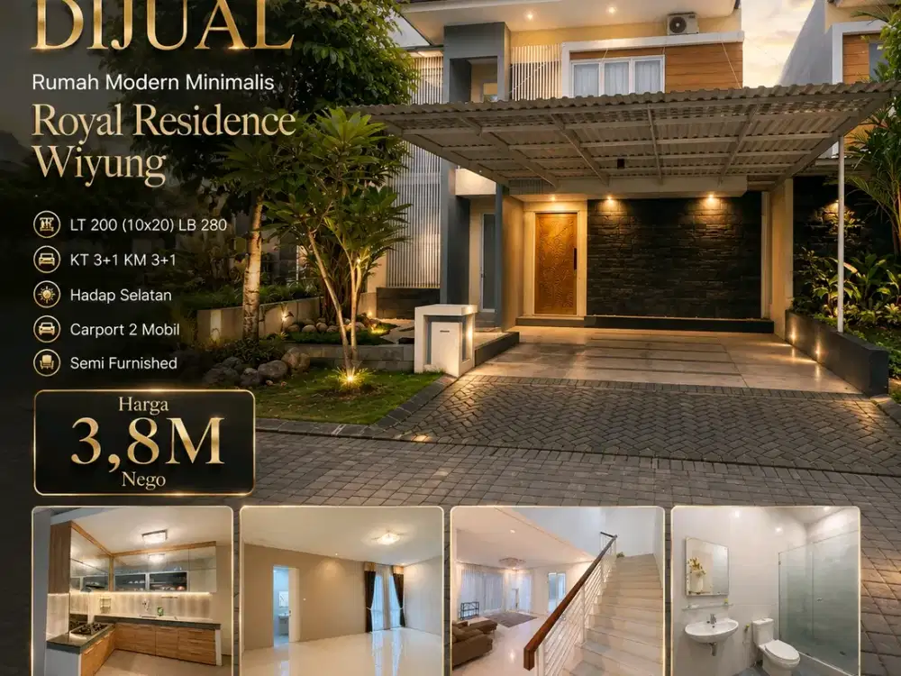 MURAH MINIMALIS ROYAL RESIDENCE DKT PRAMBANAN WBM WIYUNG