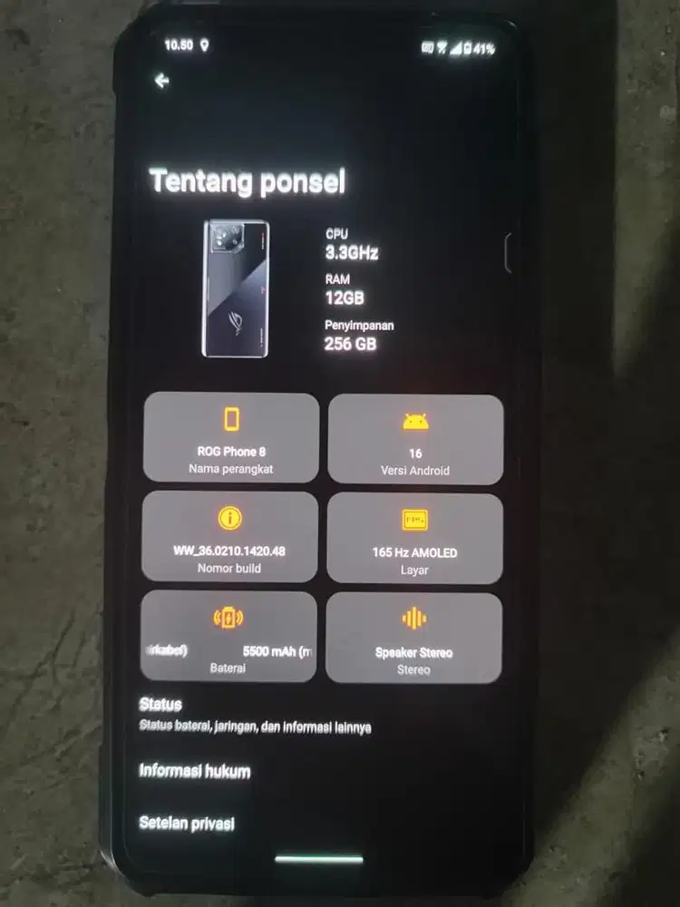 asus rog phone 8/256