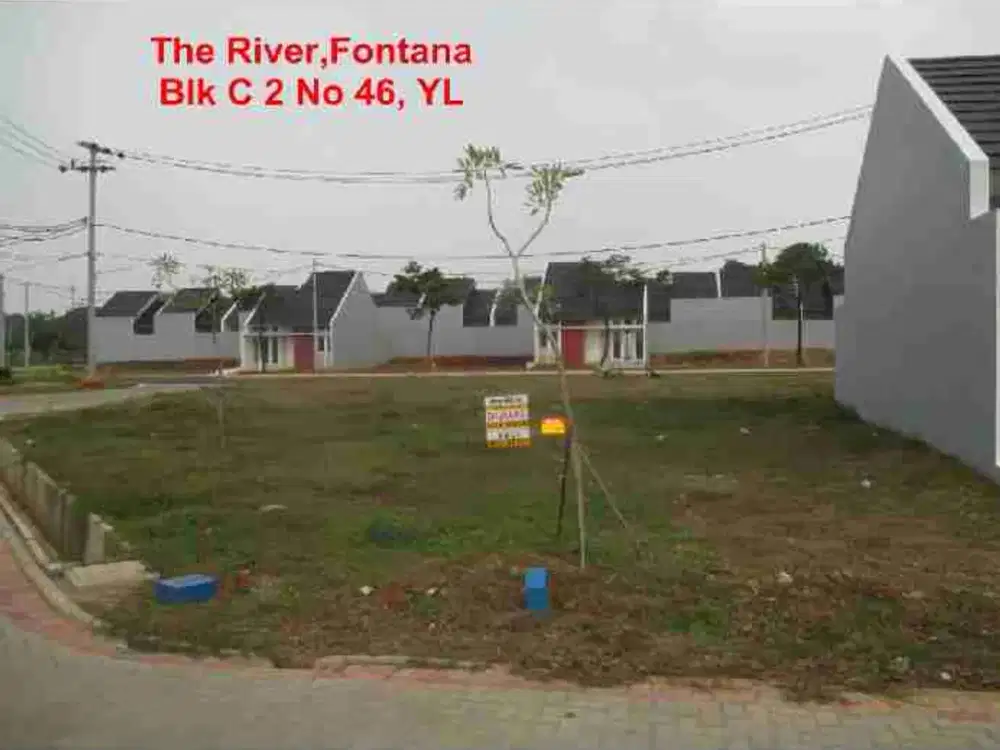 Jual murah, jual rugi, Kavling di The River Parung panjang