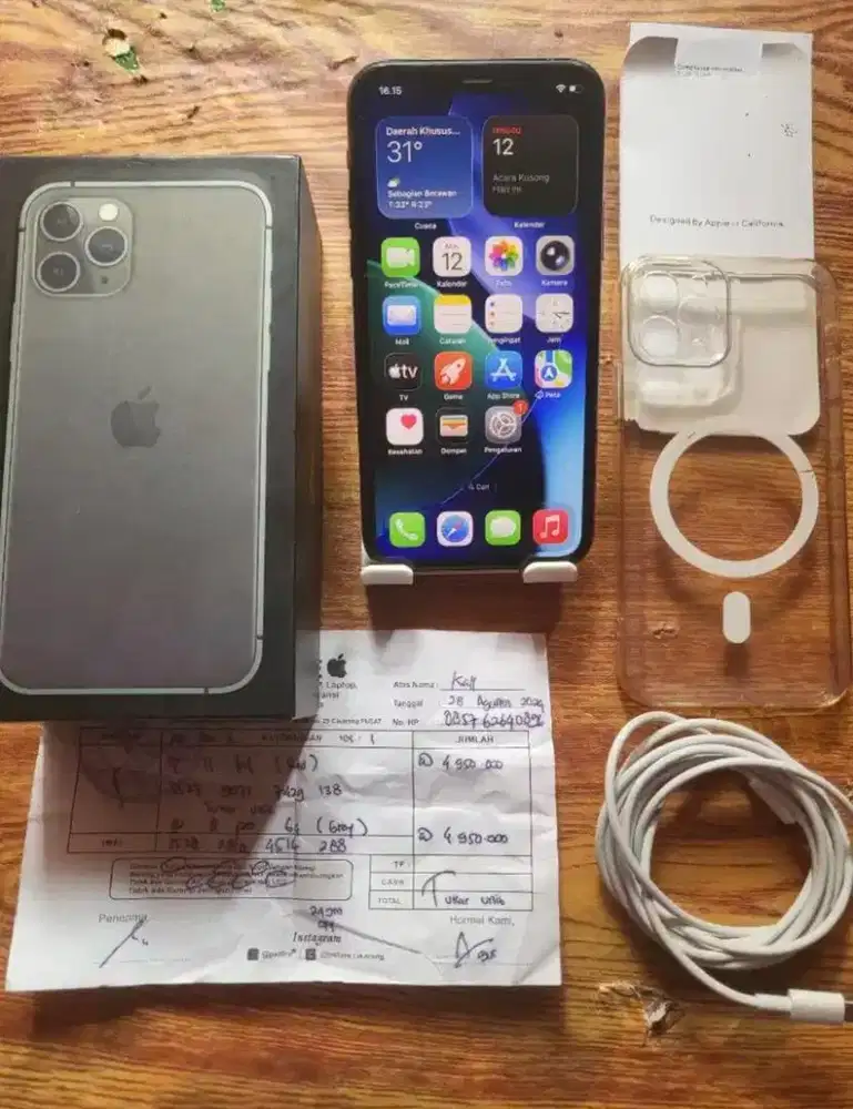 Jual iphone 11pro 64gb BEA CUKAI